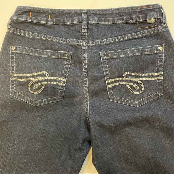 Jag Jeans Low Rise Flare Leg Jeans Blue Sz 12 - Picture 7 of 13